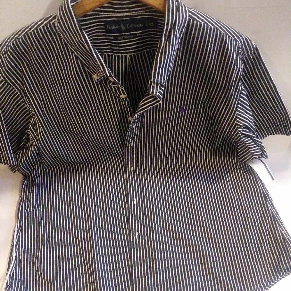 Ralph lauren stripe button down